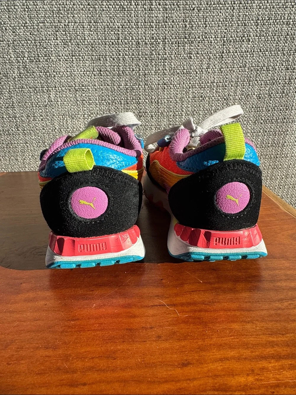 Puma Rider FV ‘Lava’ Toddler Unisex Size 11 Multicolor Athletic Sneaker